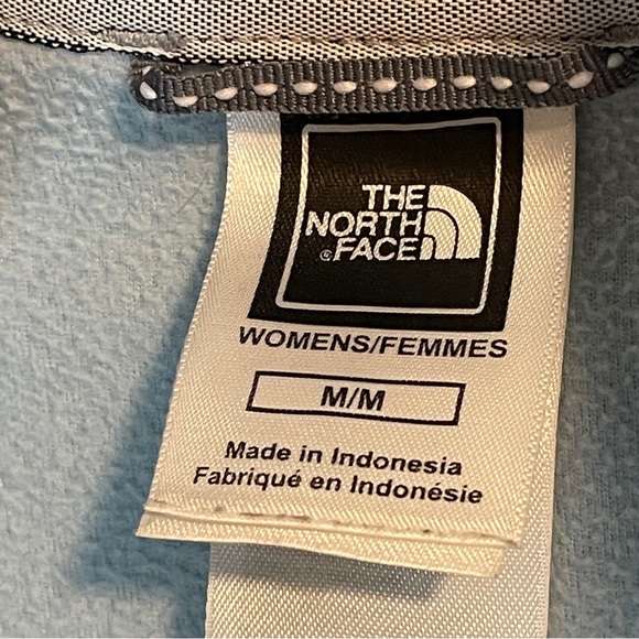 The North Face Women's TKA Glacier Fleece Quarter Zip Mid Grey M - Picture 5 of 6